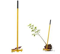 Extractor de raíces de árboles de alta resistencia, extractor de plántulas de árboles de alto apalancamiento con abrazadera dentada ajustable, elevador para extracción de estacas de nieve