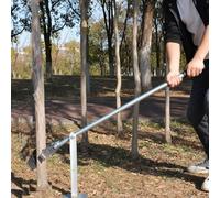 extractor de raíces de árboles, Herramienta de extracción cabeza garra C ajustable for postes, estacas, barras refuerzo hormigón, varios tamaños, 2-12 Cm