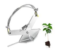 Extractor de Raíces Extractor Manual Reforzado Metálico Antideslizante | Extractor de Raíces para Postes de Madera y Jardinería para Plantación Paisajismo Jardín Exterior Senderos