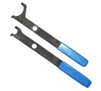 Extractor de Retenes del Cigüeñal,Herramienta para Extraer Retenes del Cigüeñal de Coche - Juego de 2 Piezas para Reparación Automotriz con Empuñadura Antideslizante para Sedán AutoTaller Hogar
