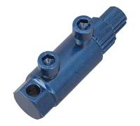 Extractor de rosca de tubo de rotura para 1/5.1 cm 3/10.2 cm herramienta de extracción de tuberías para grifos de ruptura, ángulos, válvulas, reparación del hogar