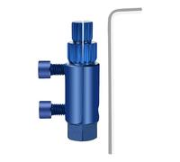 Extractor de rosca de tubo roto para grifo roto, kit de extracción de tornillos de perno, herramienta de alambre de válvula de conducto multifuncional para baño, cocina, fontanería, fijación de