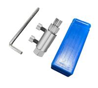 Extractor de rosca de válvula rota, herramienta extractora de tubo de grifo roto, juego de extractor de mango de llave de perno fácil, herramientas de extracción de pezones de tornillo Allen pelado