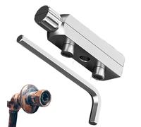 Extractor de rosca para manguera rota, herramienta de liberación de rosca para válvula interna, suministros de extracción de tornillos y grifo rotos para fontanería y reparación de partición