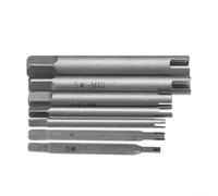 Extractor de roscas rotas de acero rápido con extractor de tornillos de 3 garras y guía de taladro para una extracción eficiente del grifo ()