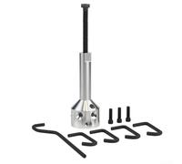 Extractor de rueda de ventilador y soplador para transmisión por correa de 5/8 pulgadas y ejes de motor de 1/2 pulgada, herramienta extractora de acero resistente para reparación de automóviles
