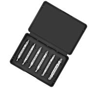 Extractor de tornillo conjunto, Extractor de tornillo pelado, Removedor de nueces multifuncional, Herramientas extractoras de tornillo antideslizante para plomería construcción mecánica mejoras para