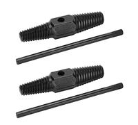 Extractor de tornillo removedor de diente fino para tubería de agua 2 Entre de doble extremo adecuado para roscas G1/2in G3/4in