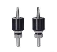 Extractor de tornillos de acero negro con diseño ajustable para perno roto y eliminación de sujetadores pelados en reparación automática, longitud de 80 mm