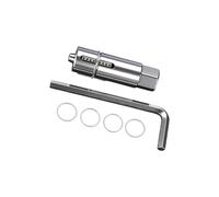 Extractor de tornillos de tubería para extracción de pernos de grifo dañados, 12 mm y 14 mm, herramienta extractora de rosca de tornillo dañado