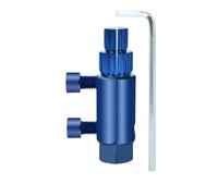 Extractor de tornillos for válvulas angulares de grifo universal, herramienta for reparación de válvulas de tuberías de agua de 4/6 puntos.(Blue)