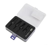 Extractor de tornillos montado en taladro para recuperar sujetadores rotos de componentes de fontanería roscados, incluyendo para tubos de 1/2 3/4 para tubos de 1 pulgada
