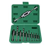 Extractor de tornillos y juego de brocas de mano izquierda, pedacitos de taladro de tornillo roto HHS de 11 piezas y juego de extractores Pernos Fastners Sacado herramienta de eliminación