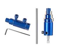 Extractor de tubo de rotura de 1/2 pulgada, 3/4 pulgada, 1 pulgada, eléctrico manual para perno de grifo oxidado para taladro eléctrico, herramienta de extracción de reparación de grifo que retira