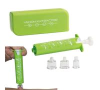Extractor De Veneno Al Vacío, Con Caja De Almacenamiento Y Ventosas De 3 Tamaños, Herramienta De Succión for Mosquitos, Arañas, Peces De Malas Hierbas, Senderismo Al Aire Libre, Camping(2pcs)