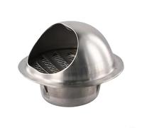 Extractor de ventilación de acero inoxidable con sello climático, para necesidades de ventilación del hogar en cocinas y baños (70 mm)