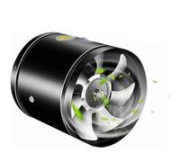 Extractor De Ventilación De Cocina Montado En La Pared, Extractor Silencioso Potente Multifuncional, Extractor Circular De Baño for Una Ventilación Fuerte for Cocina, Ático, Inodoro(Negro,10in)