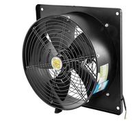 Extractor de ventilación Industrial, ventilador de flujo de aire de 400mm, ventilador Axial comercial con parrilla, potente soplde aire de escape Axial de 220V para cocina