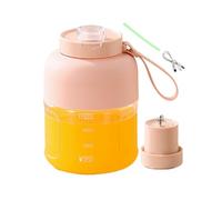 Extractor de zumo portátil, taza batidora inalámbrica portátil - Para frutas y verduras Viaje Playa Mesa Casa Deportes Zumos