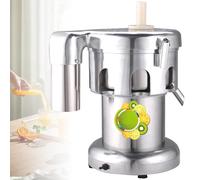 Extractor de zumos, exprimidor centrífugo de Acero Inoxidable de Alta Resistencia para Uso doméstico y Comercial, bajo Nivel de Ruido, separación eficiente de Zumo y residuos.