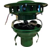 Extractor eléctrico de chimenea con evacuador humos, ventilador techo(14CM)