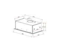 Extractor Encastrar TEKA GFG 2 - 388 m³/h, Negro