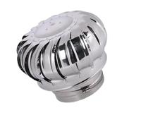 Extractor Humos Chimenea Tapa de chimenea de acero inoxidable, tubo de humos giratorio, tapa de ventilación, cubierta superior, campana de extracción de aire, 100, 110, 150 y 160 mm, herrajes Sombrere