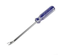 Extractor manual de destornillador de ranura en V diseñado para la extracción de clavos en estructuras de madera, marcos metálicos y soportes de goma