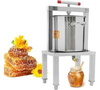 Extractor manual de miel y frutas para apicultura y elaboración de vino, prensa eficiente para la producción de jugo y sidra