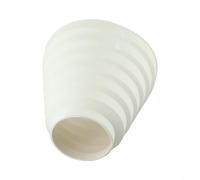 Extractor reductor de conductos | Conector de tubo de ventilador | 80 mm, 100 mm, 110 mm, 120 mm, 130 mm, 140 mm, 150 mm | Extractor de ventilador secadora y acondicionador de aire acondicionado