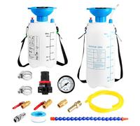 Extractor y dispensador de líquido ATF - Bomba neumática de fluido | Herramienta manual de 2 vías con adaptadores para aceite y transmisión, recarga práctica de de engranajes, Gar