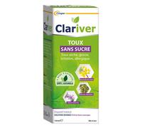 Extractos de hierbas para la tos sin azúcar Clariver que tratan todo tipo de tos