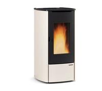 EXTRAFLAME 1286200 MARINA HIDRO H11 ESTUFA A PELLETS VENTILADA MARFIL 12,1 KW