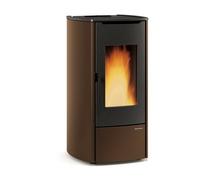 EXTRAFLAME 1286202 MARINA HIDRO H11 ESTUFA A PELLETS VENTILADA BRONCE 12,1 KW