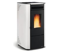 Extraflame 1288500 Estufas de Pellet 6,5kW Ketty 5.0 Blanco 5 Estrellas