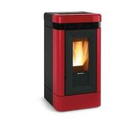 EXTRAFLAME 1292550 LUCIA PLUS.16 ESTUFA DE PELLETS CANALIZADA 12KW BURDEOS