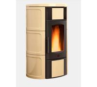 ExtraFlame Iside Hidro 5.0.16 Estufa De Pellets Ventilada Pergamena 1295301