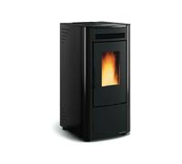 EXTRAFLAME KETTY 5.0 NEGRO ESTUFA A PELLETS VENTILADA DISPLAY 6,5KW 1292202