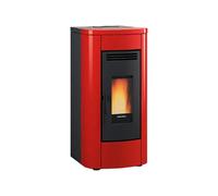 EXTRAFLAME KLAUDIA AD EVO BURDEOS ESTUFA A PELLET 8KW IR TOQUE INCLUIDO 1297100
