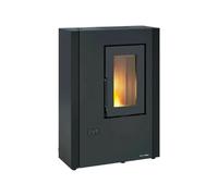 ExtraFlame Luisella 5.0 Maxi Negro Estufa De Pellets Slim 7Kw Wifi 1294902