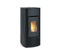 EXTRAFLAME MARIELLA PLUS NEGRO 1294852 ESTUFA A PELLETS CANALIZADA 7,5KW LCD