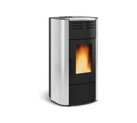 EXTRAFLAME RAFFAELLA IDRO H15 5.0.16 GRIS 1294602 TERMOSTUFA A PELLET 19KW