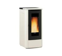 EXTRAFLAME TEOREMA PLUS 5.0 MARFIL 1287551 ESTUFA A PELLET 12KW A+ PANTALLA LCD