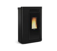 EXTRAFLAME1290401 ANNABELLA PLUS 5.0 ESTUFA A PELLETS CANALIZADA SLIM NEGRO