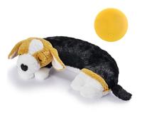 Extragele Juguete de latido del corazón para cachorros, juguete de latido del corazón para cachorros para aliviar la ansiedad del perro y ayuda calmante, anima de peluche para cachorros, caja de ayuda
