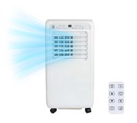 ExtraHouse - Aire acondicionado portátil frío/calor Miravia Premium 2000W/1500W con ruedas 360°, mando a distancia y temporizador para habitaciones de 10-15 m²