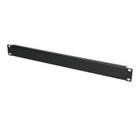 Extralink 1U 19" Panel Ciego, Cubierta para armarios Rack, Fabricado en Aluminio, Mejora el Rendimiento de los Equipos, Negro