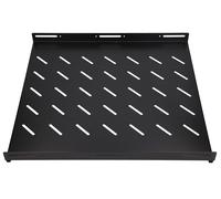 Extralink FIXED SHELF FOR 800MM DEPTH CABINET,19\" 500MMX1U, BLACK Cajón metálico para rack