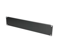 Extralink 2U 19" Panel Ciego, Cubierta para armarios Rack, Fabricado en Aluminio, Mejora el Rendimiento de los Equipos, Negro