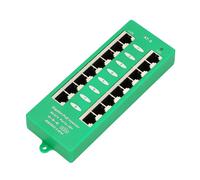 Extralink 8 puertos - gigabit poe inyector - active, 8 puertos gigabit